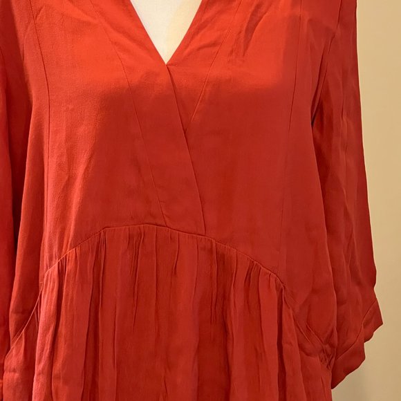 Just Female  from Need Supply Orange dress - Picture 6 of 7